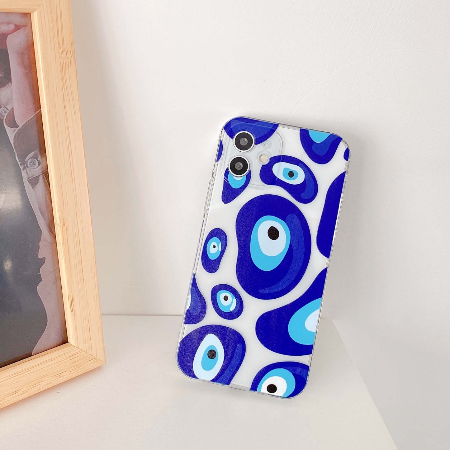Blue Evil Eye Phone Case