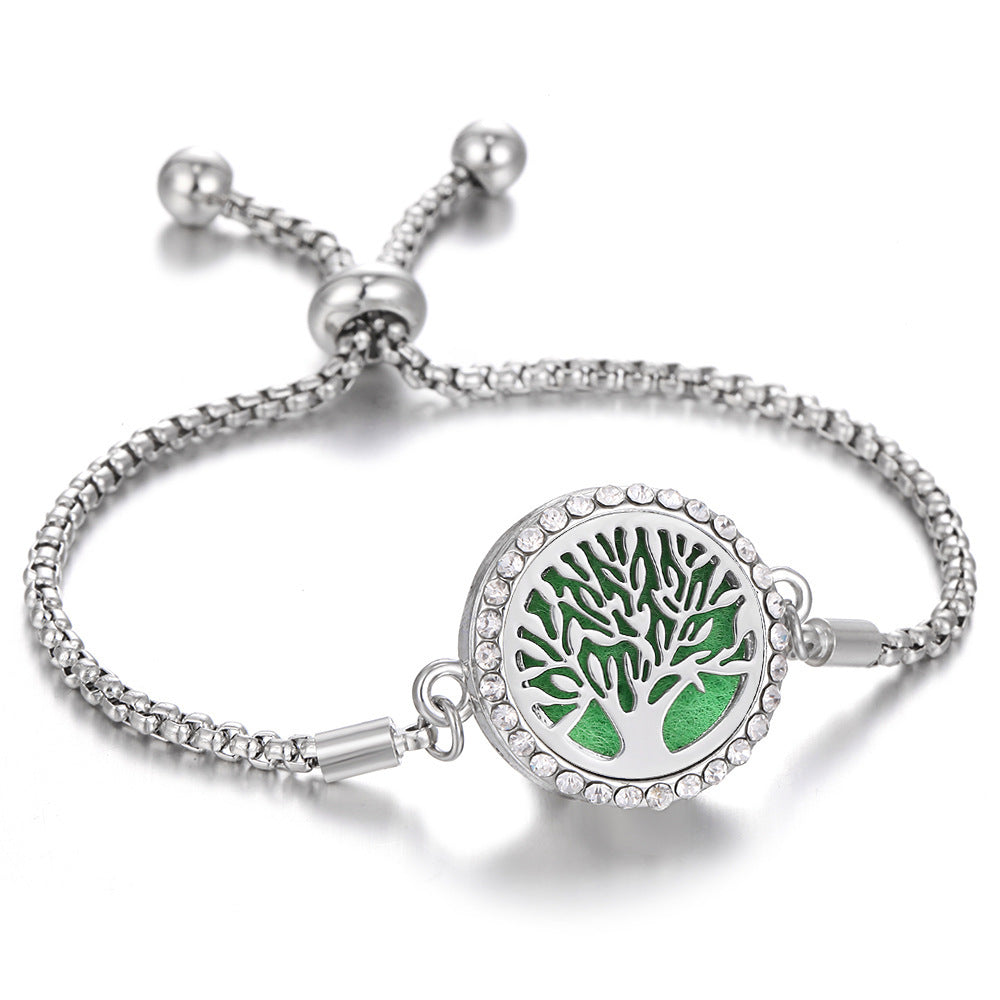 Pulsera difusora de aceites esenciales de aromaterapia