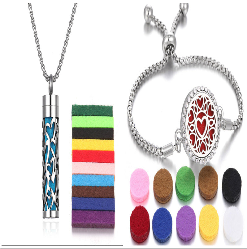 Pulsera difusora de aceites esenciales de aromaterapia