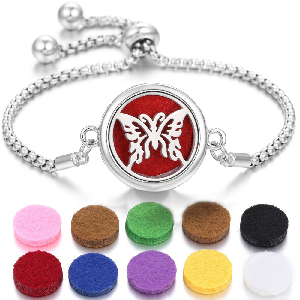 Pulsera difusora de aceites esenciales de aromaterapia