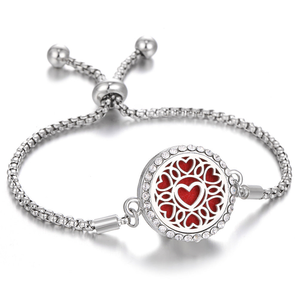 Pulsera difusora de aceites esenciales de aromaterapia