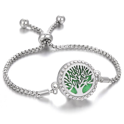 Pulsera difusora de aceites esenciales de aromaterapia
