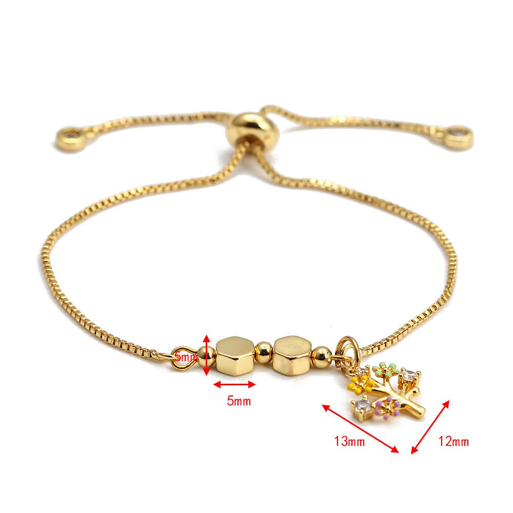 Adjustable Evil Eye Hamsa Bracelet for Women