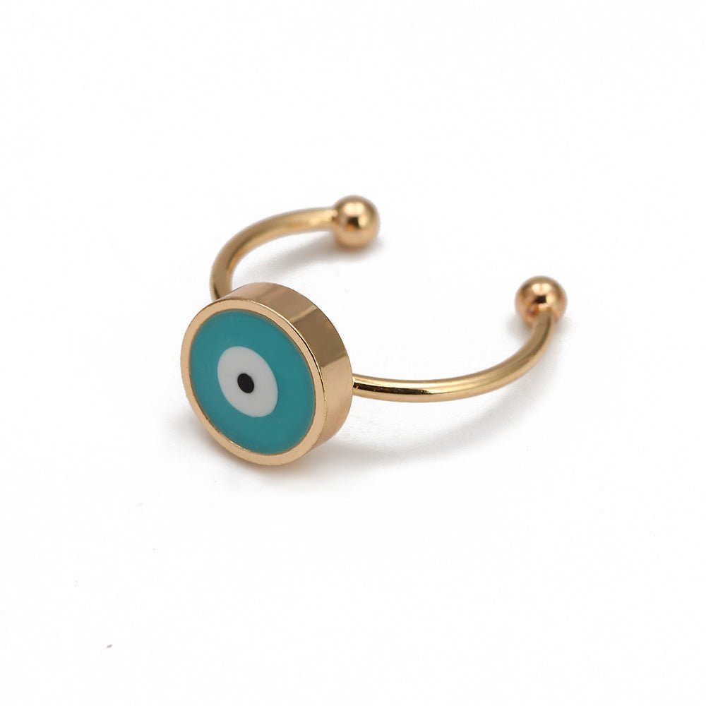 Adjustable Evil Eye Rings - Multiple Colors