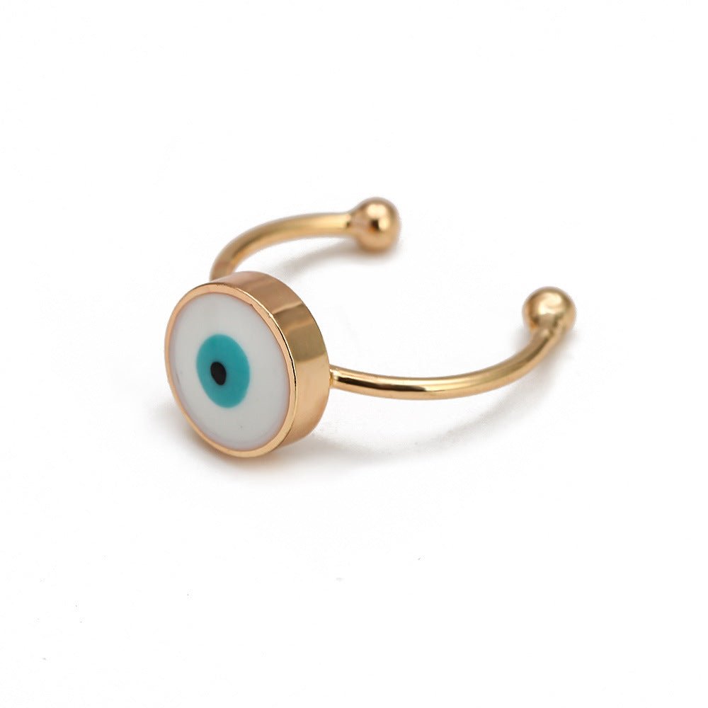 Adjustable Evil Eye Rings - Multiple Colors