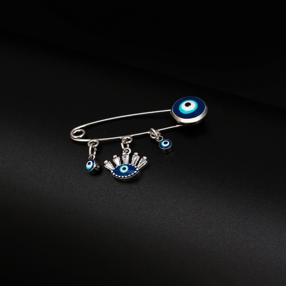 Evil Eye Pin - A Blend of Mystique and Style