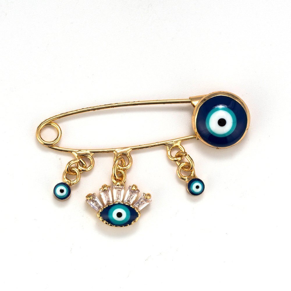 Evil Eye Pin - A Blend of Mystique and Style