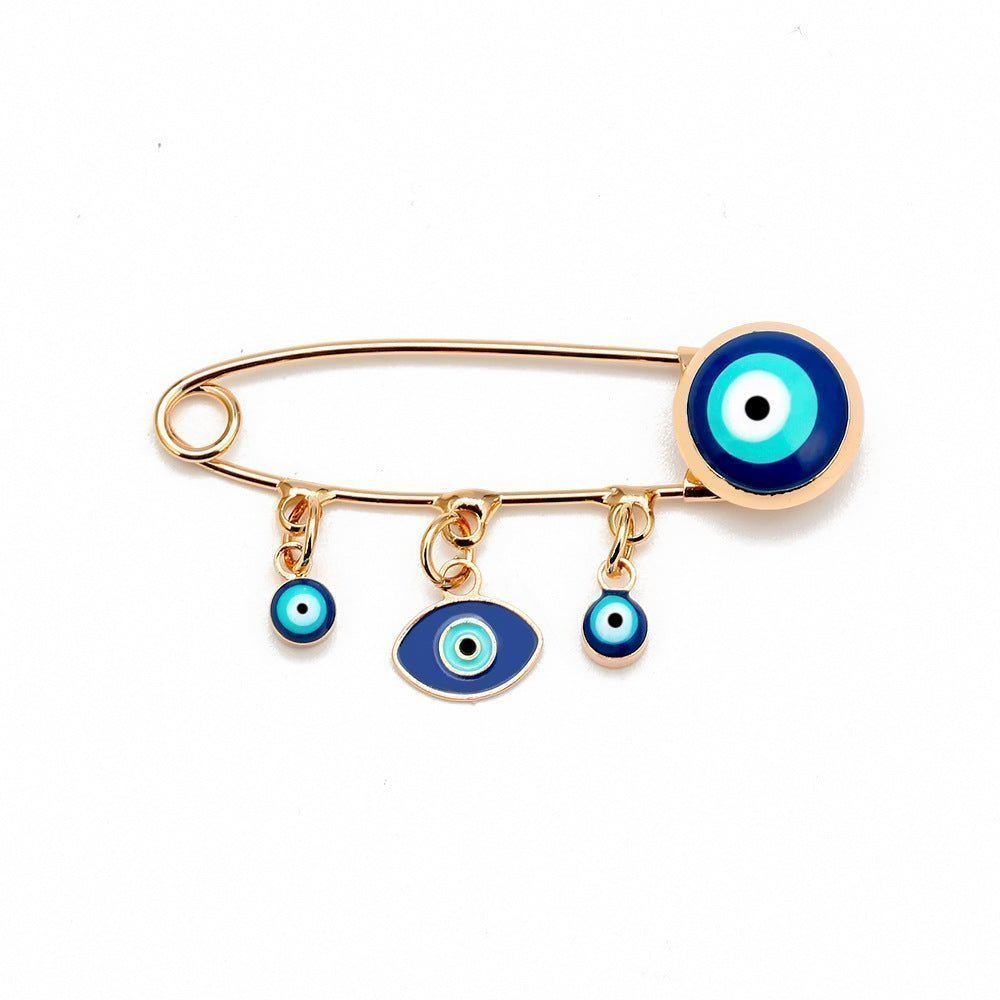 Evil Eye Pin - A Blend of Mystique and Style