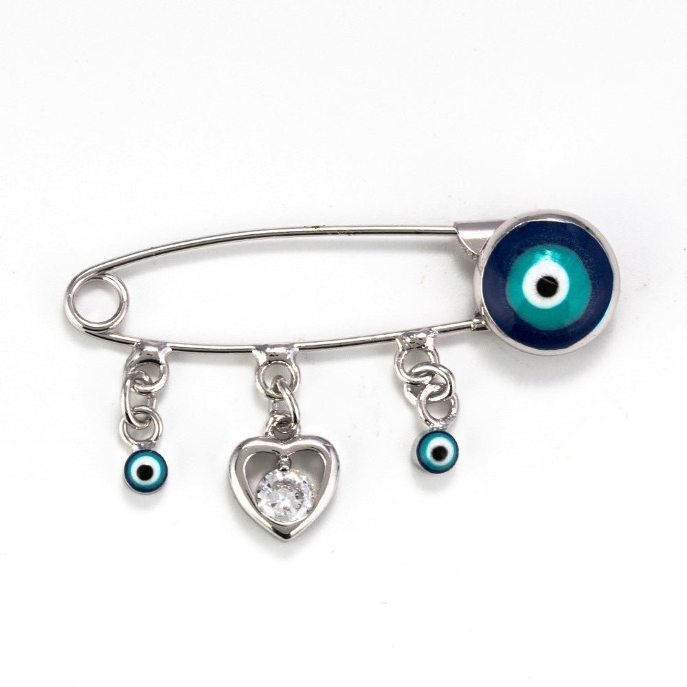 Evil Eye Pin - A Blend of Mystique and Style