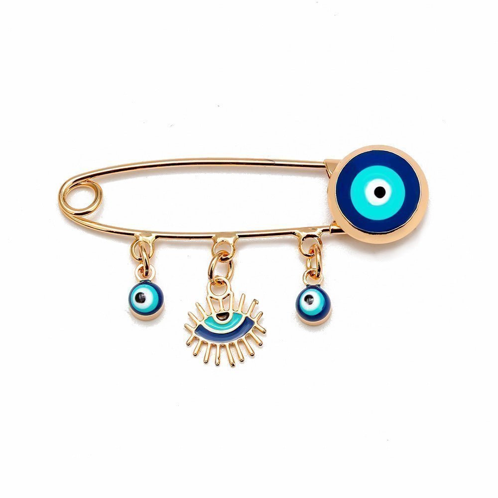 Evil Eye Pin - A Blend of Mystique and Style