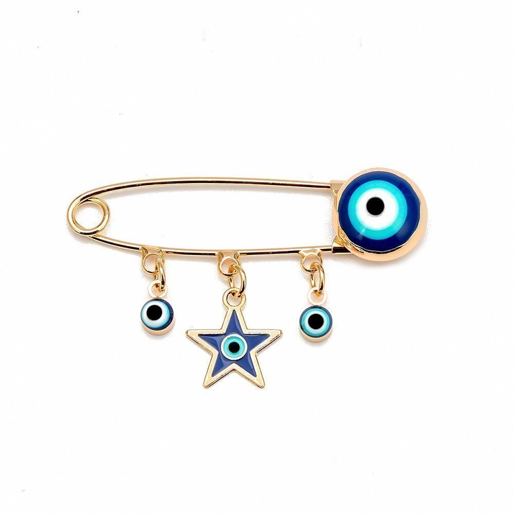 Evil Eye Pin - A Blend of Mystique and Style