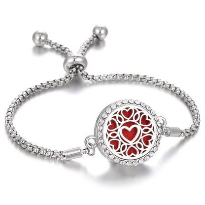 Pulsera difusora de aceites esenciales de aromaterapia