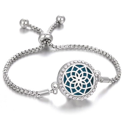 Pulsera difusora de aceites esenciales de aromaterapia