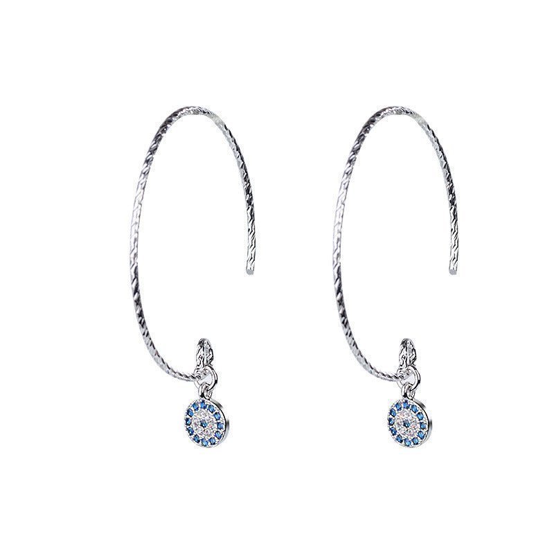 Small Evil Eye Earrings - Hoop & Studs