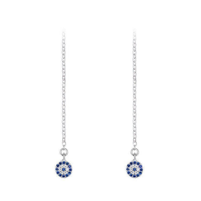 Small Evil Eye Earrings - Hoop & Studs