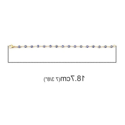 Stylish Evil Eye Beaded Bracelet - Multiple Colors