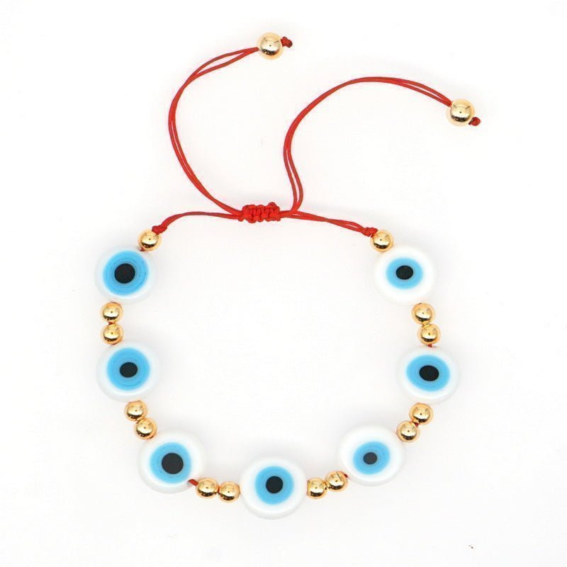 Unisex Evil Eye Beaded Bracelet - For Men & Women