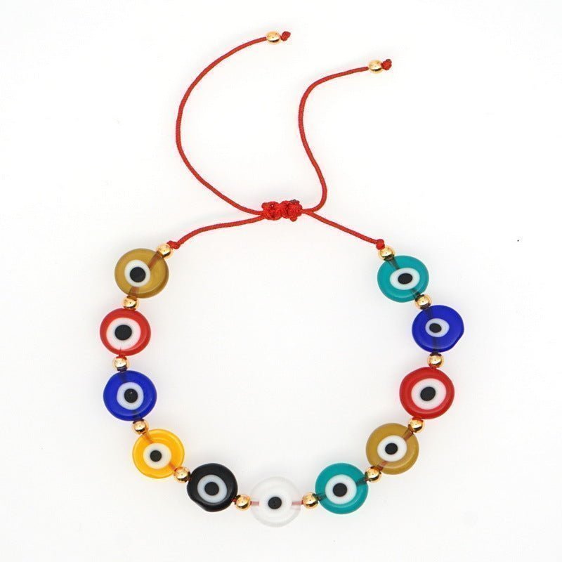 Unisex Evil Eye Beaded Bracelet - For Men & Women